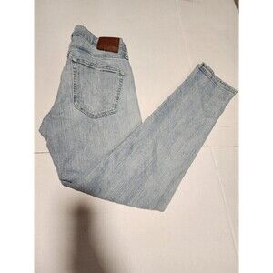Abercrombie & Fitch Langdon Skinny Stretch Blue Denim Jeans Mens Size 31 x 32